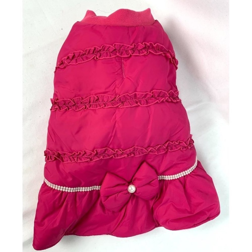 Dogo New York Pink Dog Winter Coat in size XL, NWT
